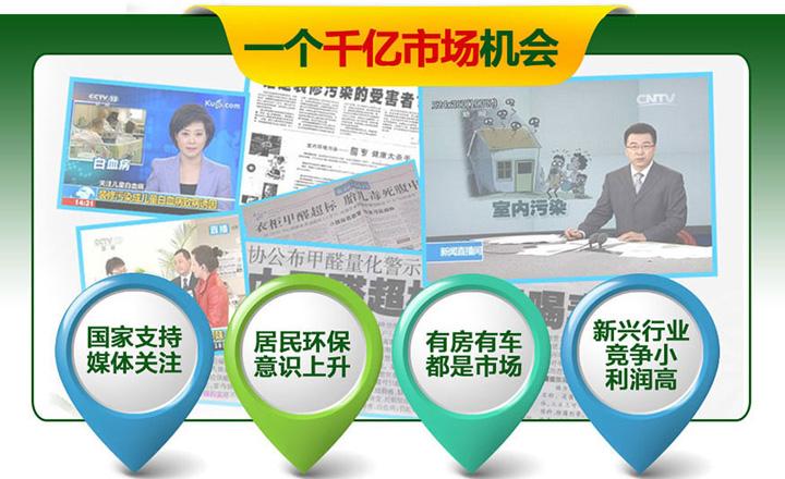 加盟室內除甲醛公司要多少錢？