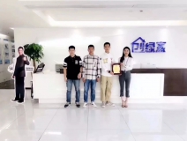 熱烈祝賀馮總、李總、龔總簽約創綠家清遠市區級代理！