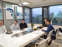 熱烈歡迎杭州上城區科技局領導蒞臨創綠家指導!