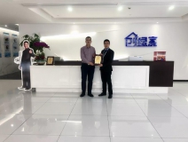 熱烈祝賀孫總簽約創綠家遼寧省沈陽市區級代理!