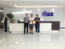 熱烈祝賀徐總團(tuán)隊(duì)簽約創(chuàng)綠家上饒市區(qū)級代理!