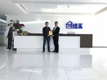 熱烈祝賀周總、涂總簽約創綠家浙江省某市區級代理！