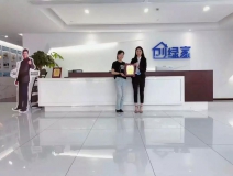 熱烈祝賀楊總簽約創綠家綿陽市區級代理!